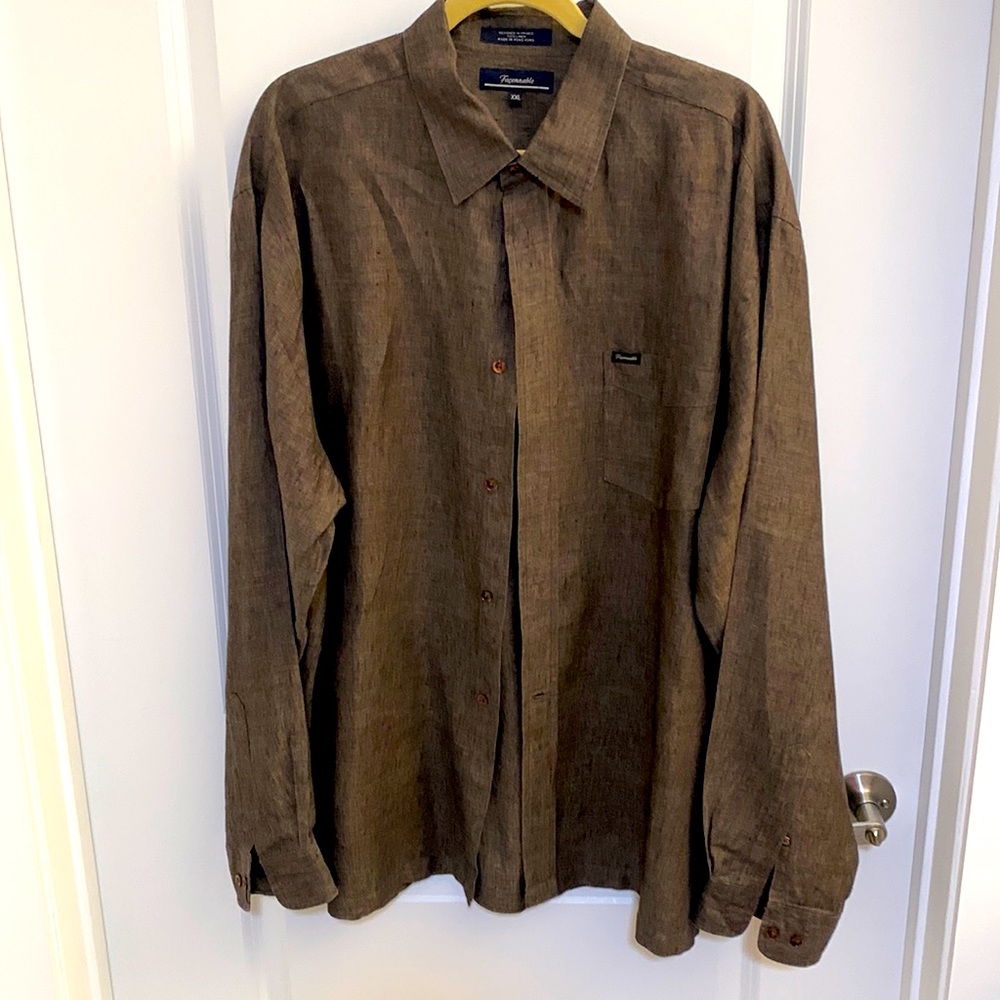 Faconnable Linen Men’s Shirt